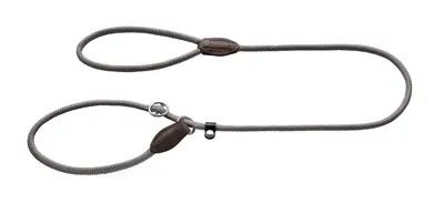 Hunter retrieverlijn Freestyle met stop grijs 170 x 0,8 cm