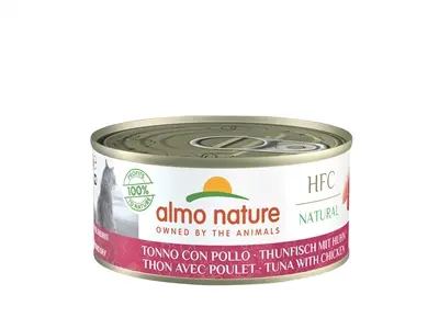 Almo Nature Cat natvoer tonijn en kip 24 x 70 g - Afbeelding 4
