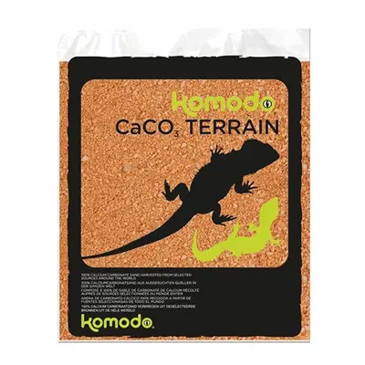 Komodo Caco zand terracotta 4 kg – terrariumzand van calciumcarbonaat