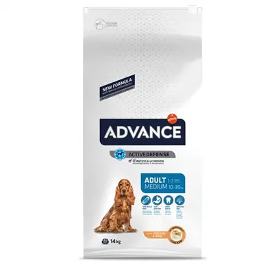 Advance hondenvoer Medium Adult 14 kg – kip en rijst, middelgrote rassen - Afbeelding 4