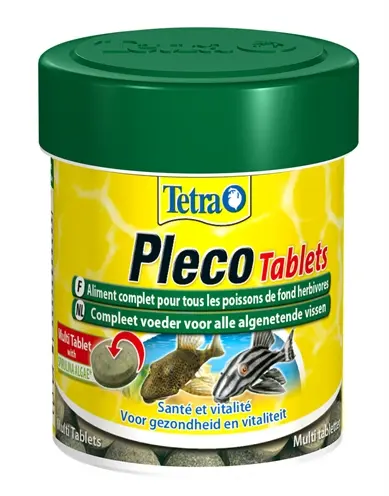Tetra PlecoMin voedertabletten 120 stuks – met spirulina-algen
