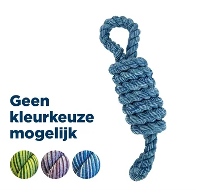 Happy Pet Nuts For Knots King Size 8-vormig touw 39 cm – hondenspeelgoed