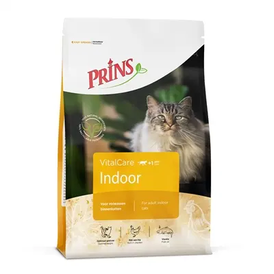 Prins kattenvoer Vital Care Indoor 10 kg – voor binnenkatten