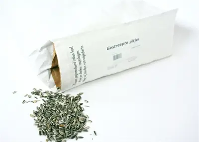 Zonnebloempitten gestreept 12,5 kg – vogelvoer voor buiten - Afbeelding 2