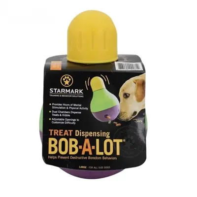 Starmark Bob-A-Lot voerkegel Large – anti-slip, 21 x 13,5 cm - Afbeelding 5