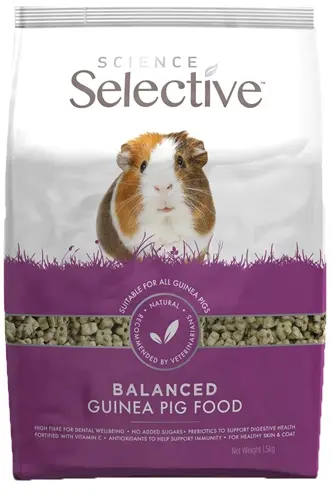 Supreme Science Selective caviavoer 1,5 kg – met vitamine C