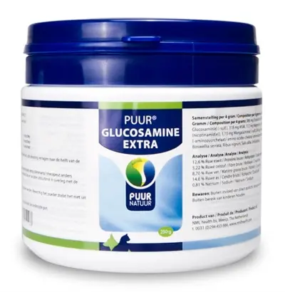 Puur Natuur Glucosamine Hond Kat 250gr Extra
