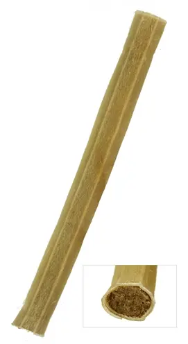 Petsnack Geperste Staaf Rund 10 Inch Buffelhuid