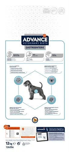 Advance Veterinary Diet Gastroenteric hondenvoer 12 kg – spijsvertering - Afbeelding 3