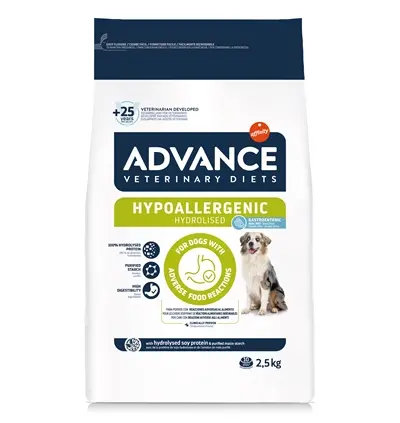 Advance Veterinary Diet Hypoallergenic hondenvoer 2,5 kg