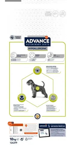 Advance Veterinary Diet Hypoallergenic hondenvoer 10 kg - Afbeelding 3