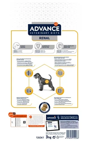 Advance Veterinary Diet hondenvoer Renal 3 kg – nieren, laag fosforgehalte - Afbeelding 5
