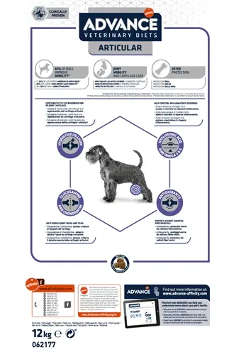 Advance Veterinary Diet hondenvoer Articular 12 kg – gewrichten, kip - Afbeelding 5