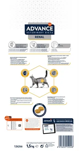 Advance Veterinary Diet Renal kattenvoer 1,5 kg – nieren - Afbeelding 3
