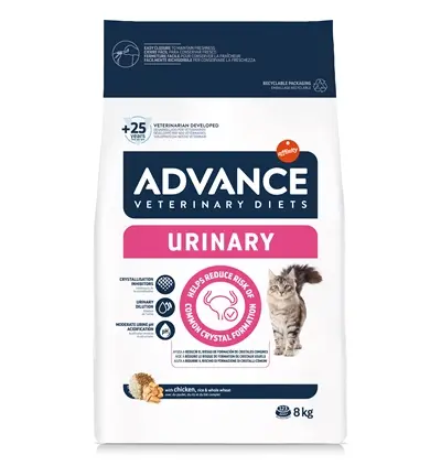 Advance Veterinary Diet kattenvoer Urinary 8 kg – urineverzurend
