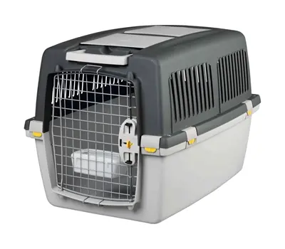 Trixie transportbox Gulliver 4 grijs 72 x 52 x 51 cm – met IATA-set
