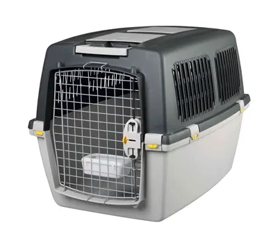 Trixie transportbox Gulliver 5 grijs 58 x 60 x 79 cm – met IATA-set