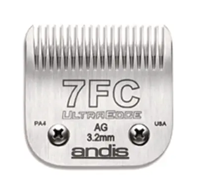 Andis UltraEdge scheerkop maat 7 FC – 3,2 mm, gecarbureerd staal