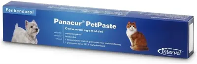Panacur ontwormingspasta hond en kat – injector 4,8 g