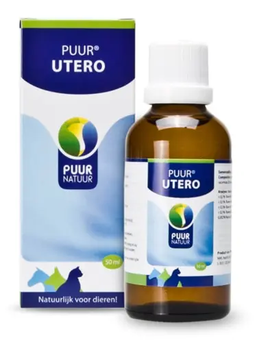 Puur Natuur Utero 50 ml – kruidenextracten voor een schone baarmoeder