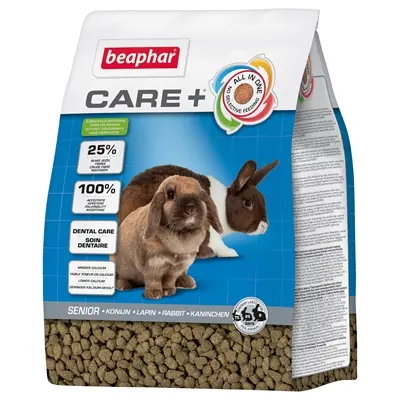 Beaphar Care+ konijnenvoer Senior 1,5 kg – vanaf 6 jaar