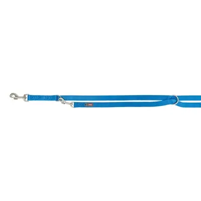 Trixie looplijn Premium verstelbaar tweelaags royal blauw 200 x 2,5 cm - Afbeelding 2
