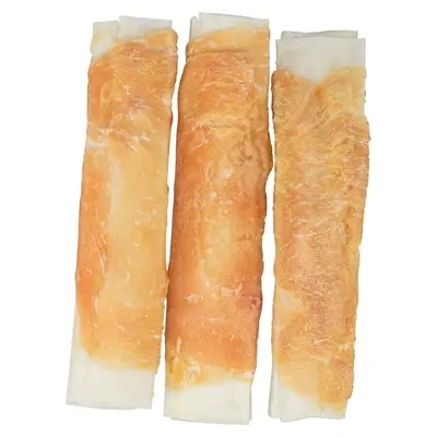 Trixie Denta Fun BBQ Ribs 12 cm 90 g – kauwsnack van runderhuid en kip - Afbeelding 5