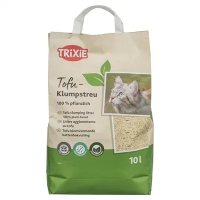 Trixie Tofu kattenbakvulling 4,5 kg – plantaardig en stofarm