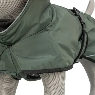 Trixie hondenjas Winter Explore Thermo olijfgroen 62 cm – winddicht - Afbeelding 5