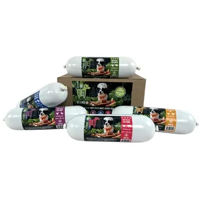 Freds gestoomde vleesworst assortibox 10 x 900 g – 5 smaken