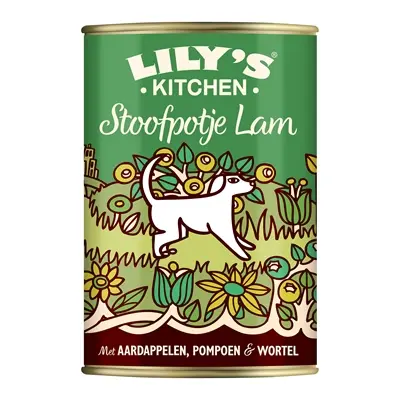 Lily's Kitchen hondenvoer Lamb Hotpot 6 x 400 g – natvoer met 60% lam - Afbeelding 4
