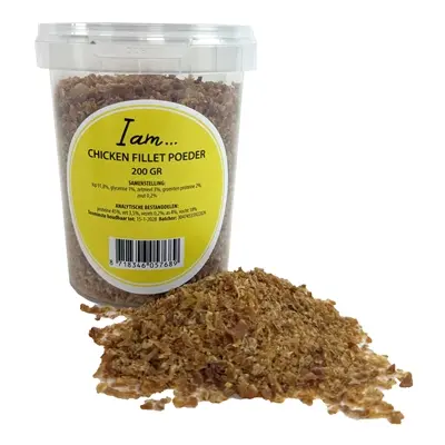 I Am Chicken Fillet poeder 200 g – topping voor honden
