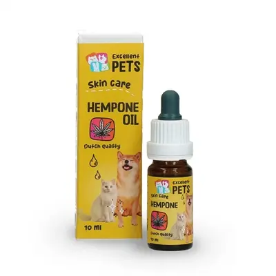 Excellent Pets Hempone Oil CBD-olie 10 ml – voor honden en katten