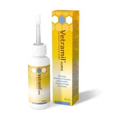 Vetramil Auris oordruppels 50 ml – op basis van medische honing