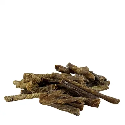 Petsnack buffel twist 150 g – kauwsnack van buffelblaas - Afbeelding 5