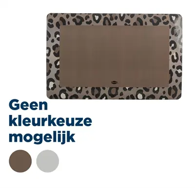 Trixie placemat Leo panterprint assorti 44 x 28 cm – antislip - Afbeelding 8