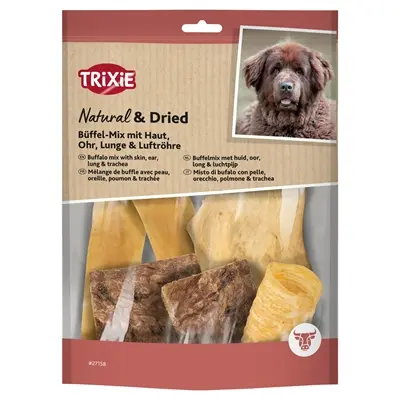 Trixie buffelmix 130 g – mono-eiwit kauwsnack voor honden