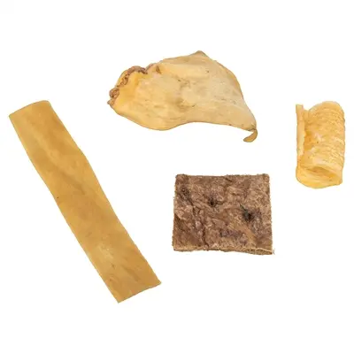 Trixie buffelmix 130 g – mono-eiwit kauwsnack voor honden - Afbeelding 4