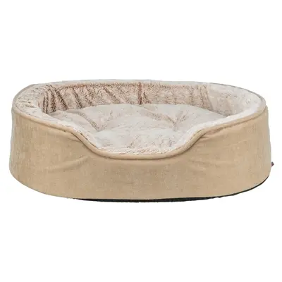 Trixie Vital hondenmand Lino Soft ovaal beige/crème 83 x 67 cm - Afbeelding 7