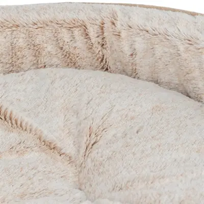 Trixie Vital hondenmand Lino Soft ovaal beige/crème 110 x 92 cm - Afbeelding 5