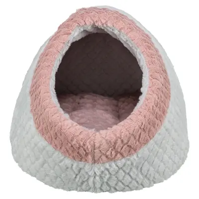 Trixie kattenmand iglo Kaline Mio grijs/oudroze 35 x 41 x 26 cm - Afbeelding 4