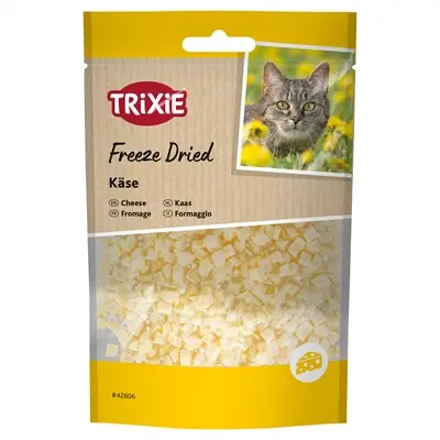 Trixie Freeze Dried kaas kattensnack 25 g – 100% gevriesdroogd - Afbeelding 5