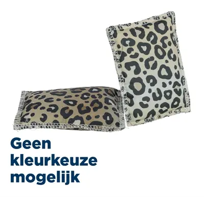 Trixie speelkussen Leo met valeriaan 9 x 7 cm – panterprint - Afbeelding 4