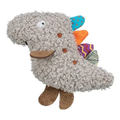 Trixie dino van pluche met catnip 12 cm – grijs - Afbeelding 4