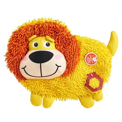 Fofos Crinkle Tough leeuw 33 cm – zonder vulling, met krinkelgeluid - Afbeelding 4