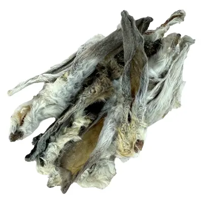 Petsnack konijnenoren met vacht 7 stuks – hondensnack - Afbeelding 6
