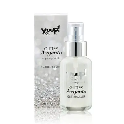Yuup Glitter Silver parfum 50 ml – geurspray met zilverparels