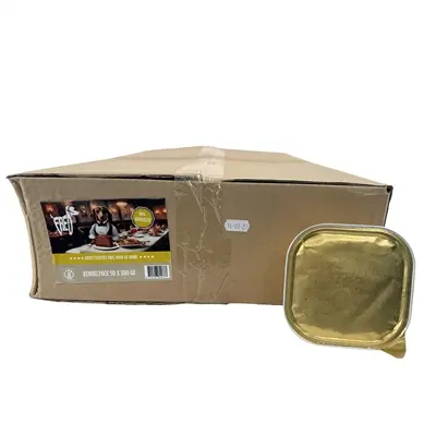 Freds hondenpaté gevogelte 50 x 300 g – 99% vlees