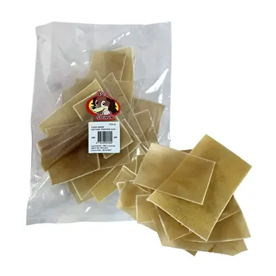 Petsnack Chips Runderhuid 300gr - Natuurlijke Snack