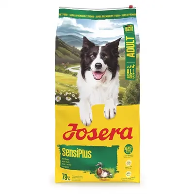 Josera hondenvoer Adult Sensiplus 12,5 kg – eend en rijst, glutenvrij